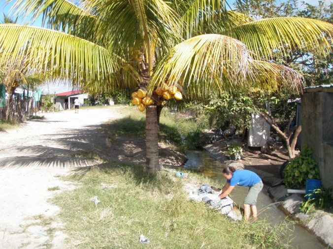 Woman Washing Clothes Woman Washing Clothes